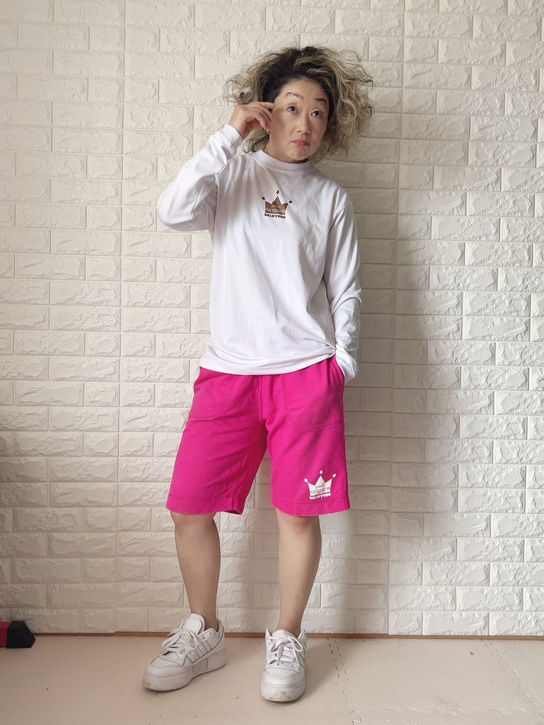 ハーフパンツ（ピンク）