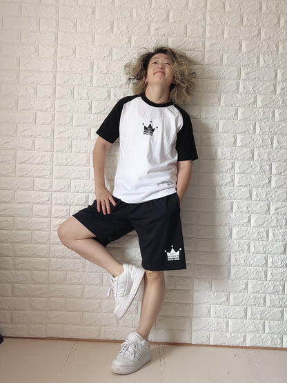 薄手ドライハーフパンツ（ブラック）