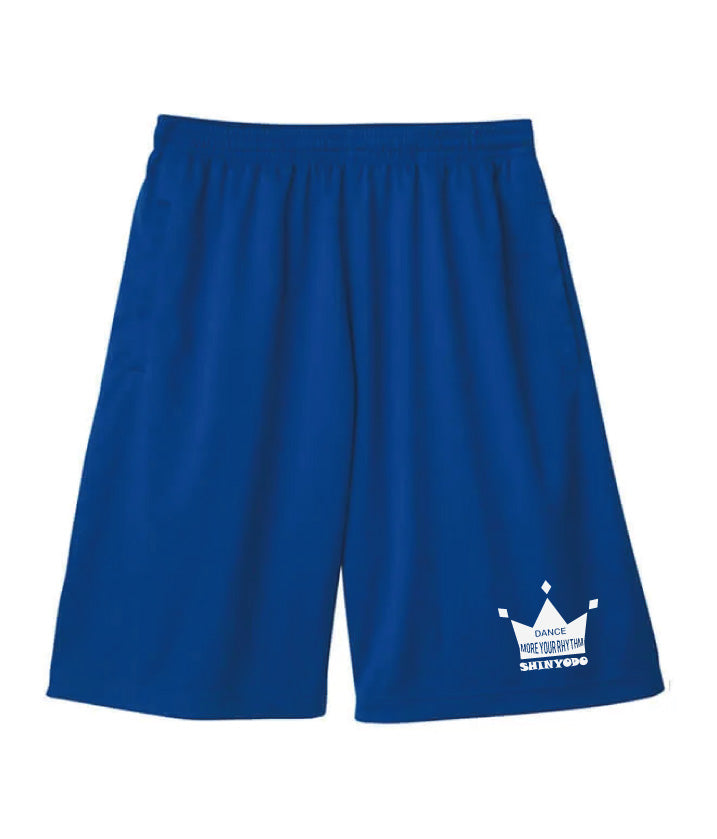 薄手ドライハーフパンツ（ブルー）