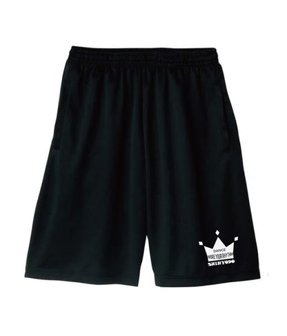 薄手ドライハーフパンツ（ブラック）